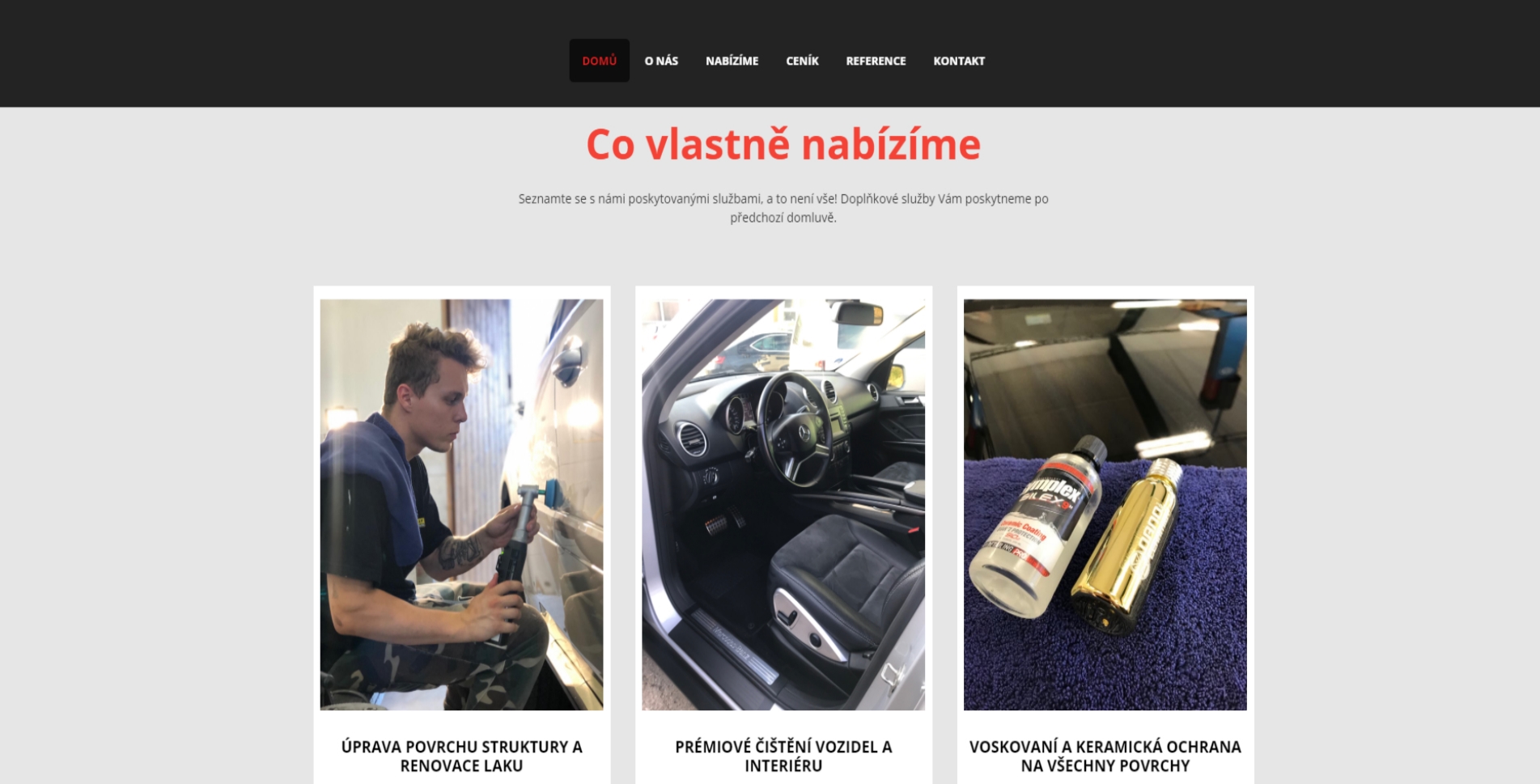 CrystalShine.cz - Čištění aut