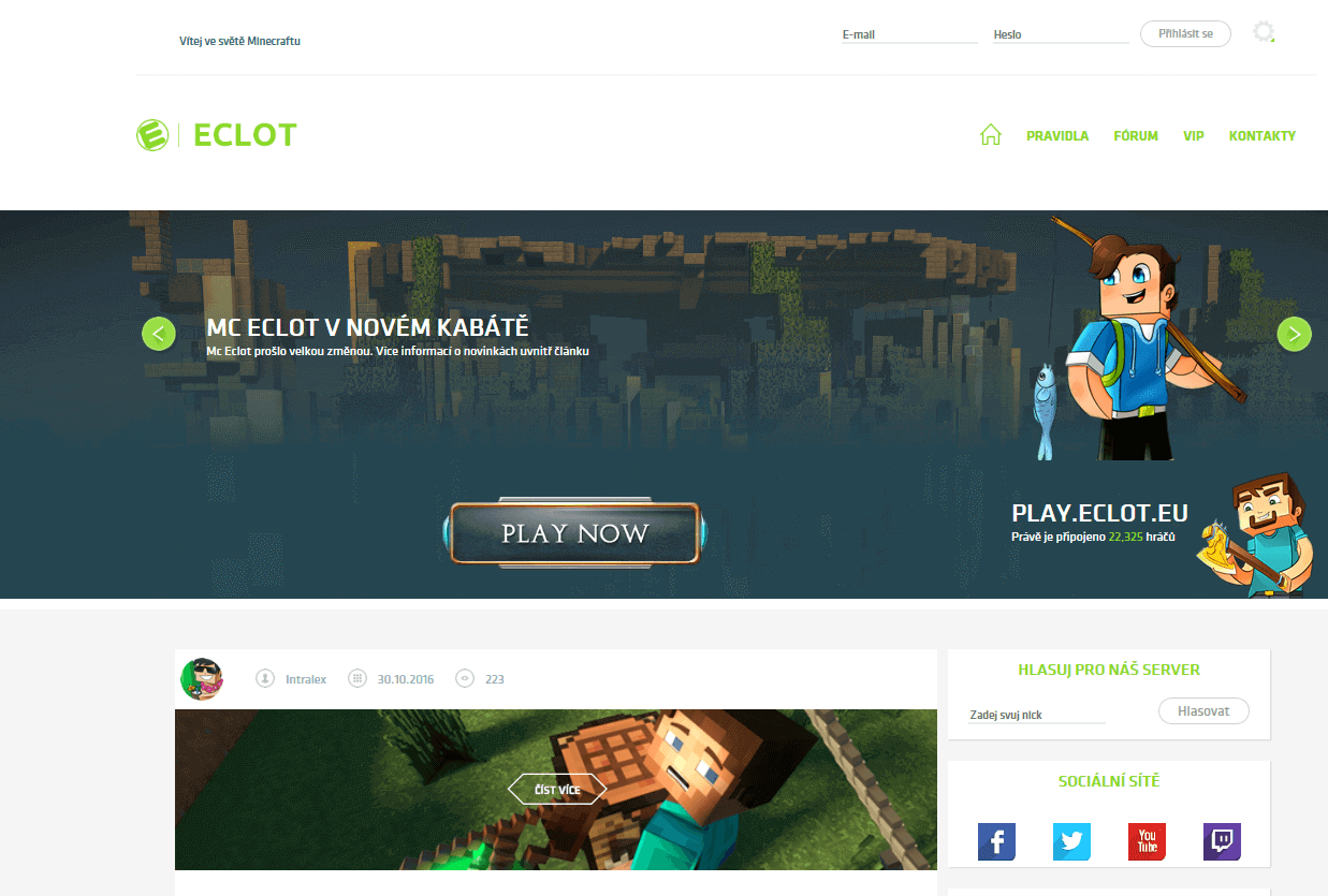 Eclot - Minecraft template