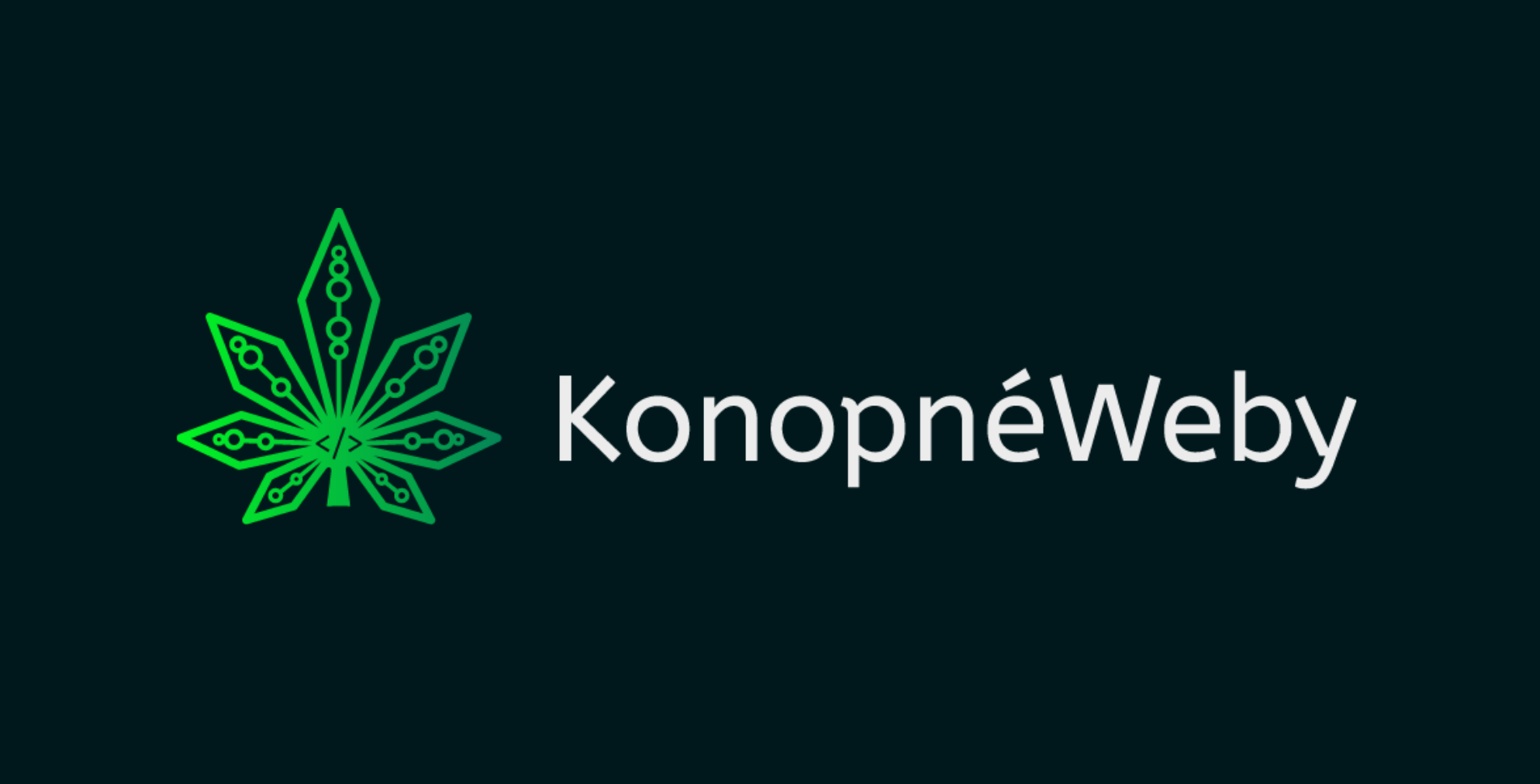 KonopneWeby.cz - Logo