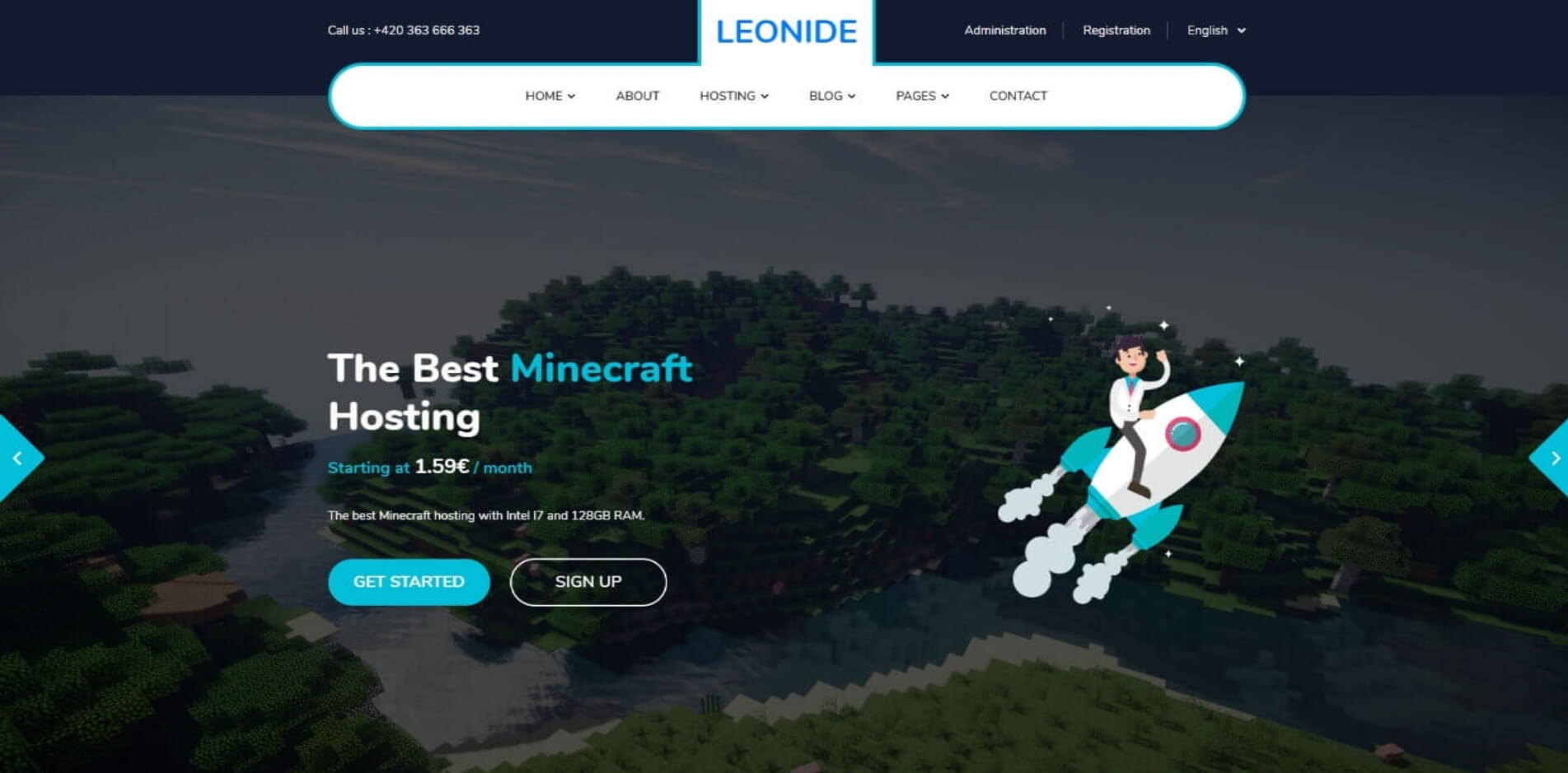 Leonide - Gamehosting (V.1)