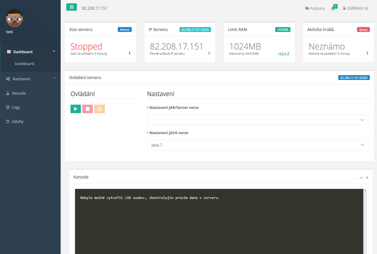 Minecraft Administration